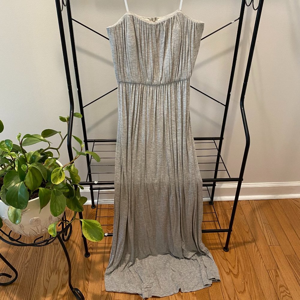 Boston Proper Strapless Maxi Dress